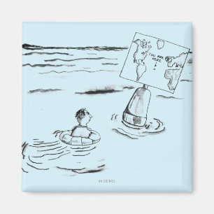 Strandsatt Magnet