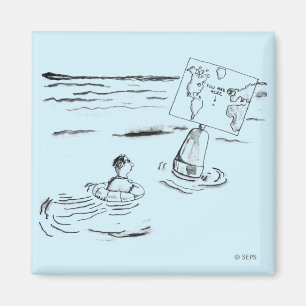 Strandsatt Magnet