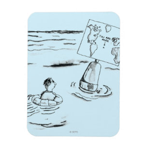 Strandsatt Magnet