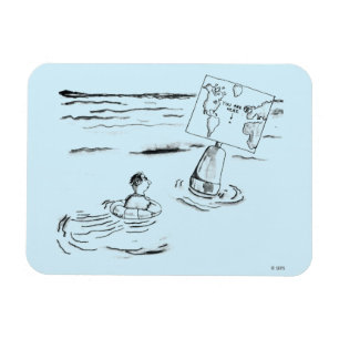 Strandsatt Magnet