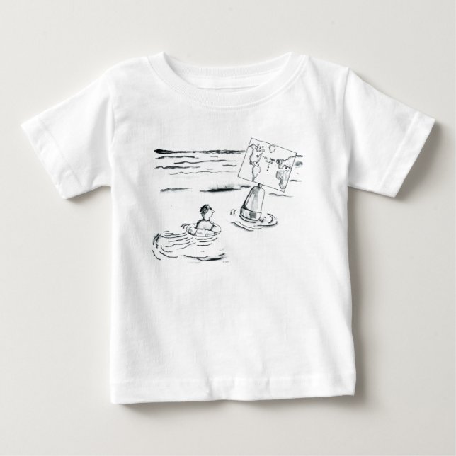 Strandsatt Tee Shirt (Framsida)
