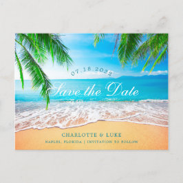 Strandscen Spara datum Meddelande Vykort