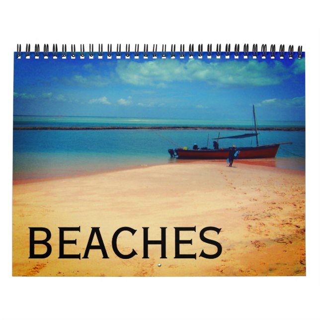 strandscener 2026 kalender (Omslag)
