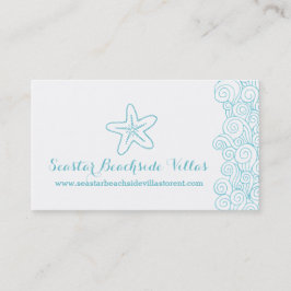 Strandsjöstjärnaegendom som låter visitkortar visitkort