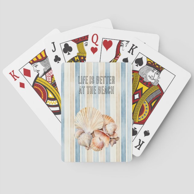 Strandskal Casinokort (Baksidan)