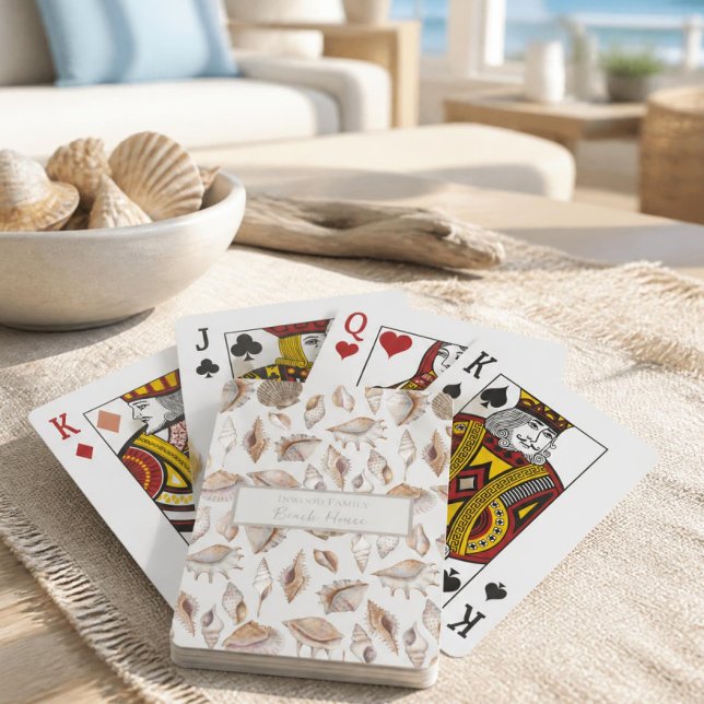 Strandskalshus Casinokort (Seashell Playing Cards)