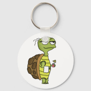 Strandsköldpadda Keychain Nyckelring