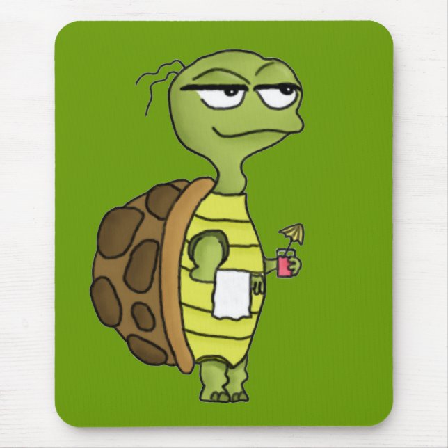 Strandsköldpadda Mousepad Musmatta (Framsidan)