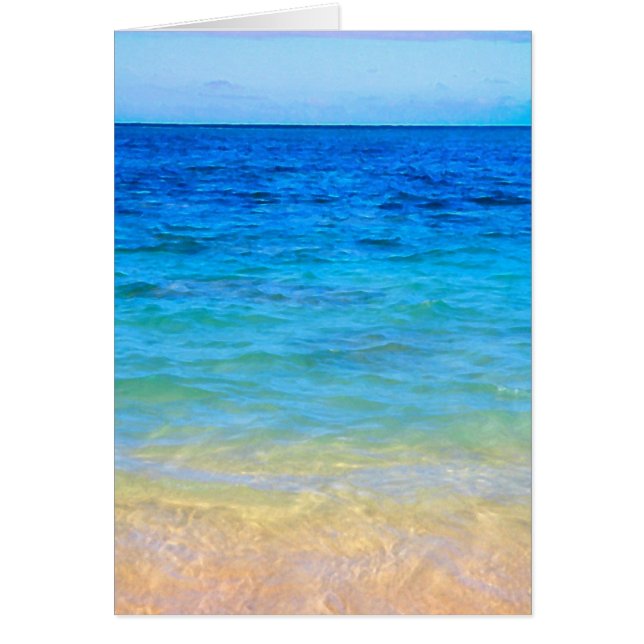 Strandskönhet OBS Kort (Framsidan)
