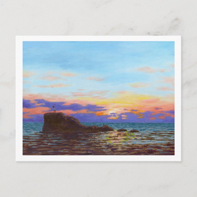 Strandsoldat i Perranporth Vykort (Framsida)