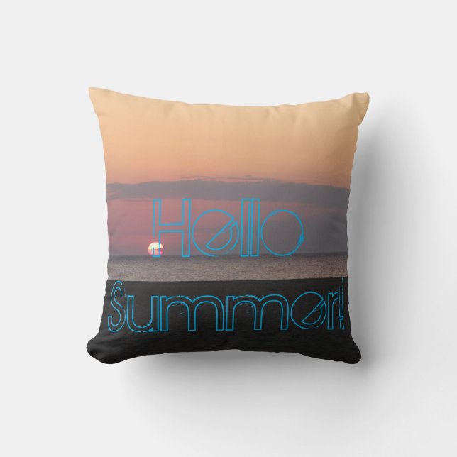 Strandsommar Kudde (Framsida)