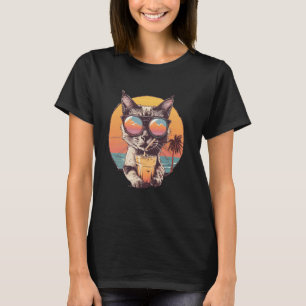Strandsommar Reser Solglasögon Söt C T Shirt
