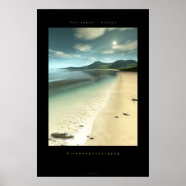 Strandspaziergang Poster