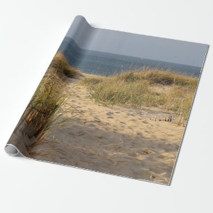 Strandstaket i sanddynerna presentpapper