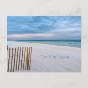 Strandstaket Morgon Destin Florida Tillfriskna Vykort