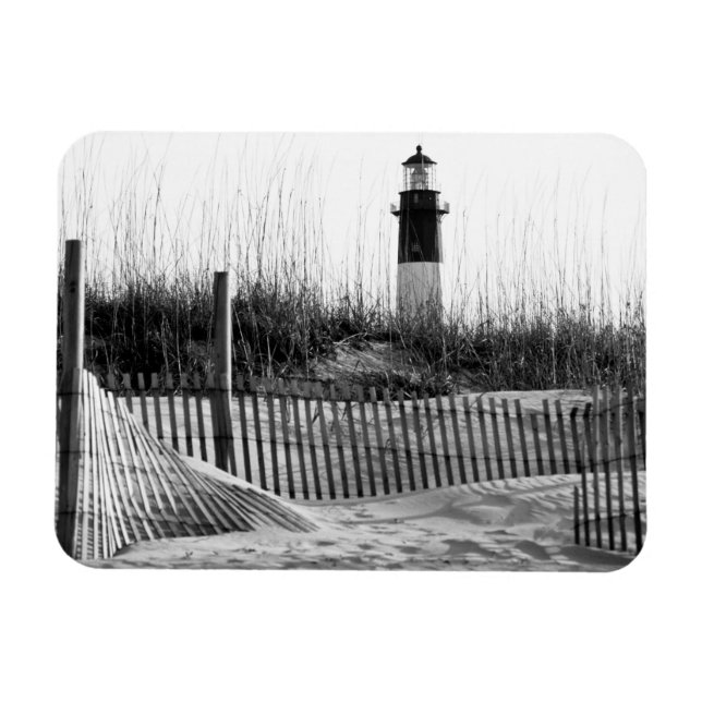 Strandstaket och fyr magnet (Horisontell)