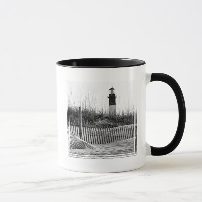 Strandstaket och fyr mugg (Höger)