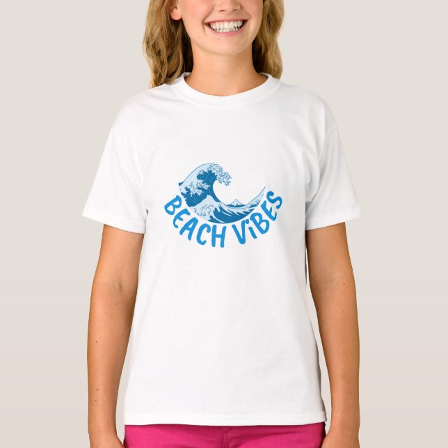 Strandstämning T Shirt (Framsida)