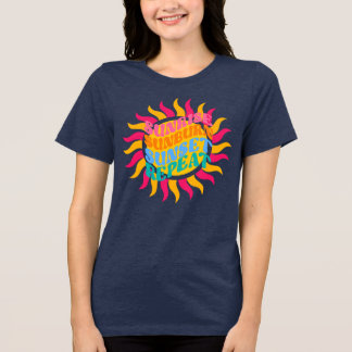 Strandstämningströja, Unisex Sommartröja T Shirt