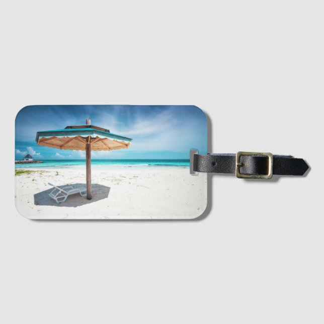 Strandstol och för silverSands för paraply | Bagagebricka (Framsida horisontal)
