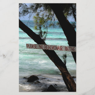 Strandstolar Rum Point Grand Cayman Brevpapper