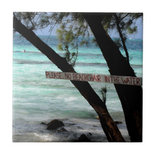 Strandstolar Rum Point Grand Cayman Kakelplatta