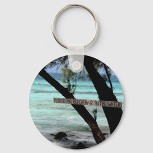 Strandstolar Rum Point Grand Cayman Nyckelring