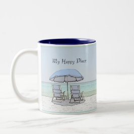 Strandstolar Två-Tonad Mugg
