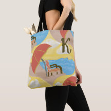 Strandstols Konst Anpassad Sommar Totebag
