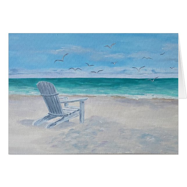 Strandstolsmålning, känns bättre kort (Framsidan Horizontal)