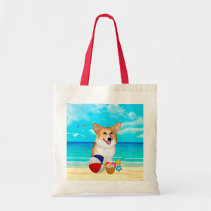 StrandTime Corgi Tygkasse