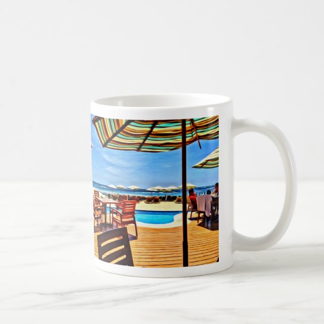 Strandtomt Kaffemugg (Höger)