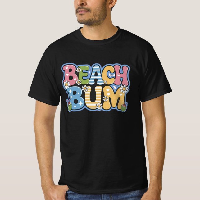 Strandtomte T Shirt (Framsida)