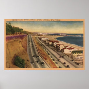 Stranduppehåll av filmstjärnorna poster