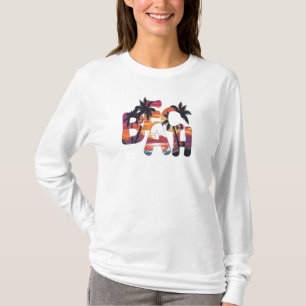 Strandvågor Palmträd T Shirt