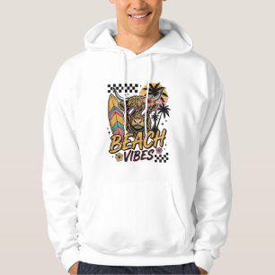 Strandvibbar Highland Ko Summer Vektor Art_1 Hoodie