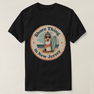 Strandvibbar_ New Jersey Shore Lighthouse Vintage T Shirt