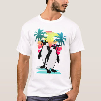 Strandvibbar pingvin v2 t shirt