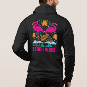 Strandvibbar Rosa Flamingodesign T Shirt