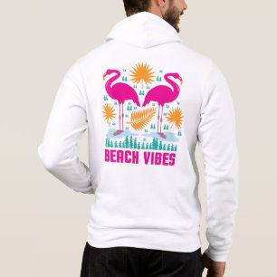 Strandvibbar Rosa Flamingodesign T Shirt