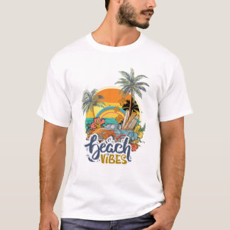 strandvibbar sommar t shirt