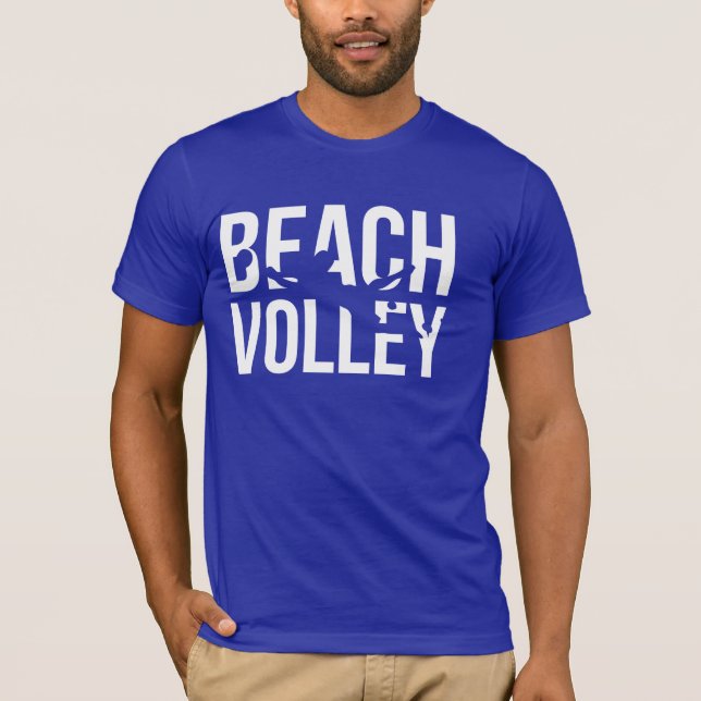 Strandvolleyboll T Shirt (Framsida)