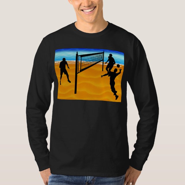Strandvolleyboll Tee (Framsida)