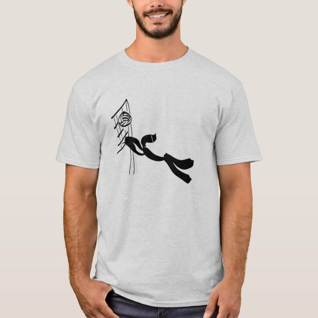 Strandvolleyboll Tee (Framsida)
