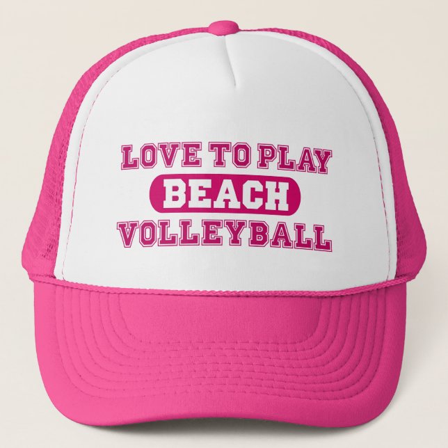 Strandvolleyboll Truckerkeps (Framsida)