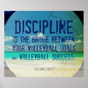 Strandvolleybollaffisch 002 för motivation poster