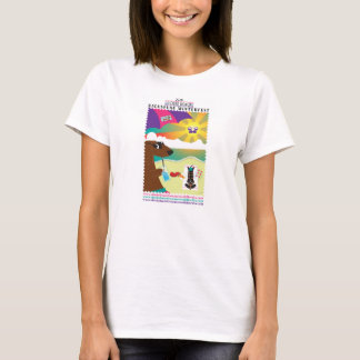 StrandWinterfest för 2015 DRSF södra T-tröja T-shirt