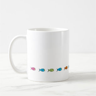 Sträng av fisk kaffemugg