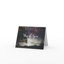 Sträng av Ljus Beach Sunset Bröllop Tack