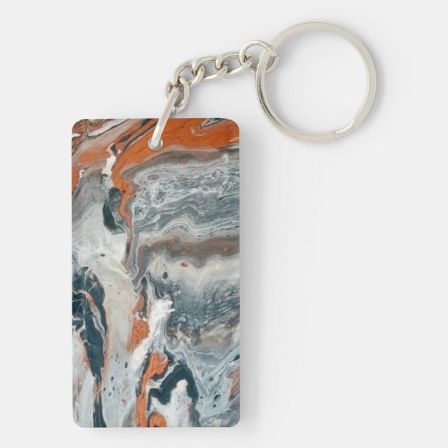 Sträng för akrylisk nyckelkedja (Baksidan)